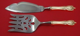 Monticello by Lunt Sterling Silver Fish Serving Set 2 Piece Custom Made HHWS - $186.22
