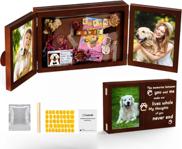 Pet Memorial Shadow Box Picture Frame | Dog Memorial Gifts for Loss of Dog | Pet - £38.25 GBP