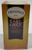 Twinings Of London Earl Grey Black Tea 25 Bags. Best Before December 2024 - £2.34 GBP