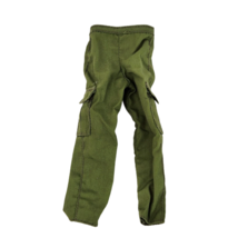 VINTAGE HASBRO 12" GI JOE ACTION FIGURE GREEN CARGO CLOTHING REPLACEMENT... - $4.75