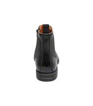 Stacy Adams Thompson Plain Toe Elastic Lace Boot Black 25730-001 image 8