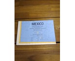 Mexico National Geographic Society Map Insert May 1973 - £15.58 GBP