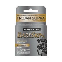 Trojan Supra Non-Latex Bareskin - £8.30 GBP