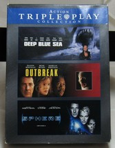 Triple Play 3 DVD Set Excellent Pre-Owned Slip Cover Sharon Stone Dustin... - £8.03 GBP