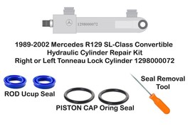 89-02 Mercedes R129 SL500 Convertible Hydraulic Cylinder Repair Kit 1298... - $15.84