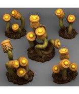 3D Printed Fantastic Plants and Rocks Luminous Plants 28mm - 32mm D&amp;D Wa... - $27.60 CAD+