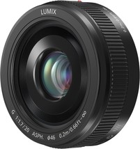 Panasonic Lumix G Ii Lens, 20Mm, F1.7 Asph, Mirrorless Micro Four, Usa B... - $386.95