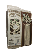 Design Works Zenbroidery Macrame Wall Hanging Kit 4464 Tree Life New - £7.46 GBP