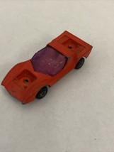 MATCHBOX SUPERFAST #4 GRUESOME TWOSOME RED W/ PURPLE GLASS NO ENGINES - $12.00