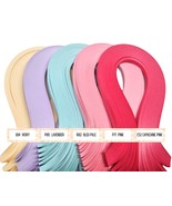 Pastel Quilling Paper 1000 Strips/Set 1 / 3 / 5 mm Perfect for Easter Cr... - $12.90