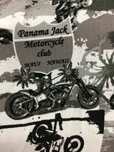 Panama Jack Hawaiian Shirt Men&#39;s 3 XL Motorcycle Club Hawaii Tiki Grey W... - £27.05 GBP