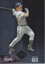 2004 Leaf Limited Marcus Giles 98 Braves 334/749 - £0.75 GBP