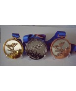 1994 Norway Lillehammer Olympic Medals Set (gold/silver/bronze) with Sil... - £69.62 GBP