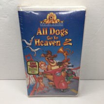 Vintage MGM All Dogs Go to Heaven 2 Sequel VHS Clamshell Plastic Wrapped... - £11.78 GBP