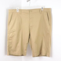 Levi&#39;s Strauss Signature Gold Men&#39;s 42 Utility Tan Khaki Bermuda Chino Shorts - $14.00