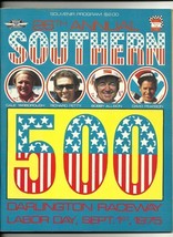 1975 Southern 500 Nascar Race Program Bobby Allison - £56.36 GBP