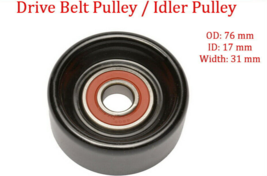 Belt Tensioner / Idler Pulley Fits:04317RCA305, Accord Odyssey Pilot V6 3.5L - £12.58 GBP