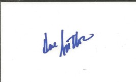 Hal Sutton Signed 3x5 Index Card - £15.54 GBP
