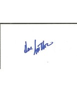 Hal Sutton Signed 3x5 Index Card - £14.89 GBP