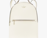 New Kate Spade Perry Leather Large Backpack Meringue with Dust bag - $132.91