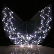 Women LED Wings Colorful LED ISIS Wings Adult bellydance Professional Accessory  - £41.43 GBP