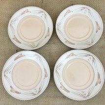 Chinese Village Georges Briard Collection Set of 4 Coffee Cup Saucers (4) - £11.90 GBP