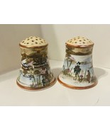 Salt Pepper Shakers vtg figurines 1950s Japan Nippon Royal Kaya Geisha S... - £27.65 GBP
