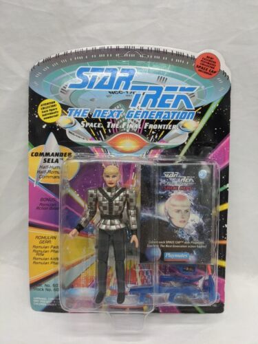 *Hook Tab* 1993 Star Trek The Next Generation Commander Sela Action Figure - $49.49
