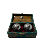 Vintage Zen Baoding Shouxing Chinese Medicine Balls Stress Relief Silver... - $39.71 CAD
