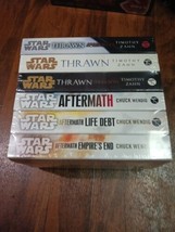 Star Wars Thrawn &amp; Aftermath Trilogy 6 Books Thrawn Alliances Treason - £31.06 GBP