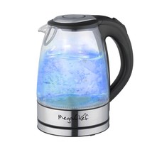 MegaChef 1.8Lt Stainless Steel body and Glass Electric Tea Kettle - £35.04 GBP