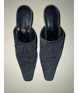 Enzo Angiolini Heeled Mules Women’s 5.5 Black Narrow Toe - $29.88 CAD