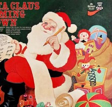 Santa Claus Is Coming To Town Christmas Album Don Janse Vinyl Record 33 12&quot; VRC1 - £11.77 GBP