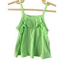 okie Dokie Girls Infant baby Size 18 months lime green Shirt Top Sleevel... - $5.93