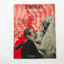 Sympathy &quot;The Firefly&quot; music sheets, 1937 from the Metro Goldwyn Mayer Musical. - £7.42 GBP