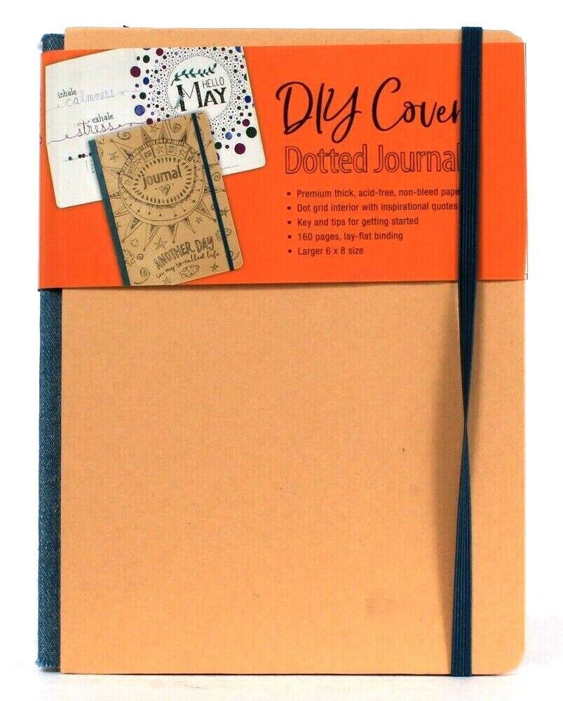 1 Count Ellie Claire DIY Dotted Journal 160 Pages With Inspirational Quotes - $14.99