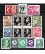 German Third Reich WW II Stamps 12 assorted 3rd Reich Germany Issues Stamps - £39.23 GBP
