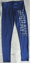 Youth Girl&#39;s Energy Zone Blue/Silver Be Brave Leggings Size L (10/12) - £4.40 GBP