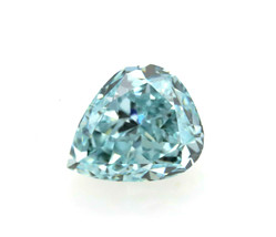 Real 0.22ct Natural Loose Fancy Blue Green Color Diamond GIA SI2 Pear Shape - £14,028.26 GBP