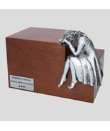 Unique artistic urn nostalgia adult cremation urn for ashes angel sculpt... - $304.41 CAD