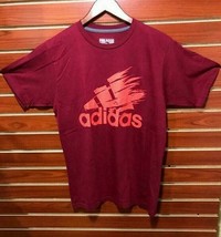 Men&#39;s Adidas Climalite FEELGOOD TEE Organic Cotton Blend T-Shirt Crew Neck M $40 - £11.64 GBP