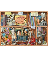 Geoff Tristram: The Artist's Cabinet (1000 PC jigsaw puzzle) - $13.00