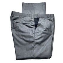 Travis Matthews Golf Pants Gray Flat Front Dress Mens Size 38 Polyester - £23.39 GBP