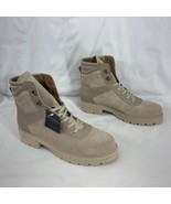 Avellini Soft Tan Nude Suede 3884-1 Lace Up Boots Size EU 40 / US 9 Spain - $77.94 CAD