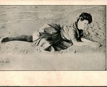 Bathing Beauty &quot;A Sun Bath&quot; Laying in Sand Eagle Back UNP UDB Postcard T19 - $17.03