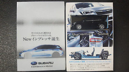 New IMPREZA Debut! Mini Car Black SUBARU  JAPAN ABS - $21.20