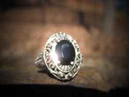 HAUNTED RING BLACK MOON WITCHES &quot;When Darkness Falls&quot; Powerful spells - $277.77