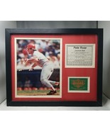 Pete Rose Cincinnati Reds Front Row Collectibles Inc Framed Career Picture - £30.28 GBP