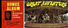 Great Adventure Album of 10 Color Postcards - Jackson, N. J. - £7.03 GBP