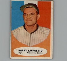 1961 Topps #226 Harry Lavagetto - Minnesota Twins - $3.07